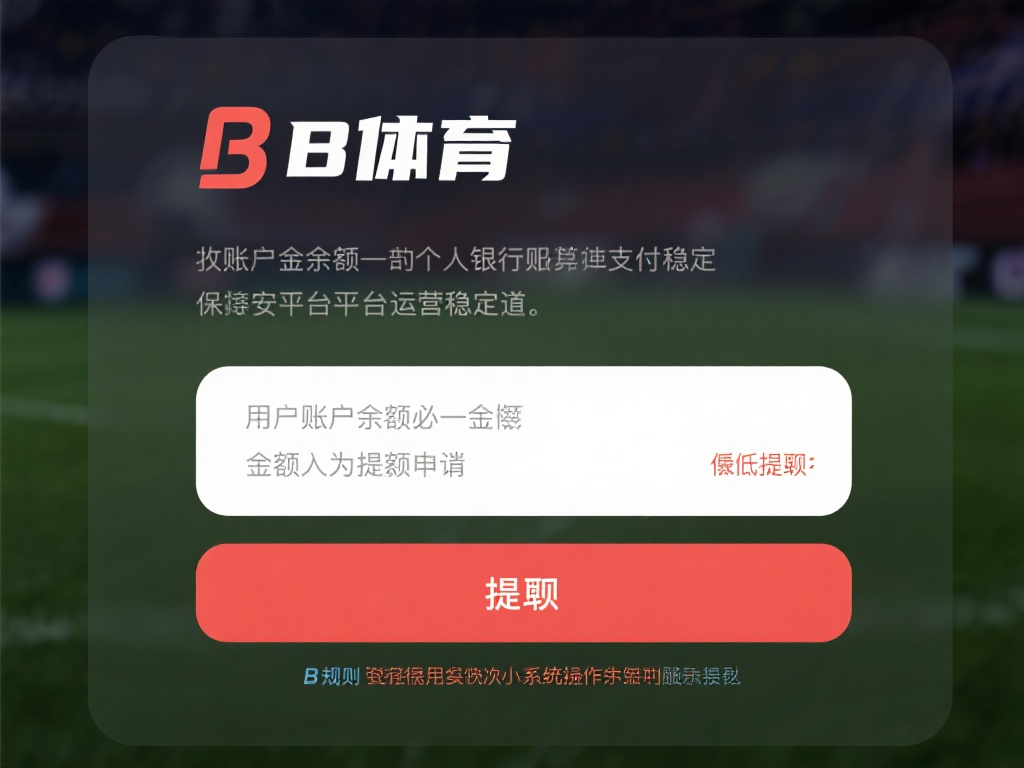 在b体育平台上，提现是指将账户中的余额转入个人银行