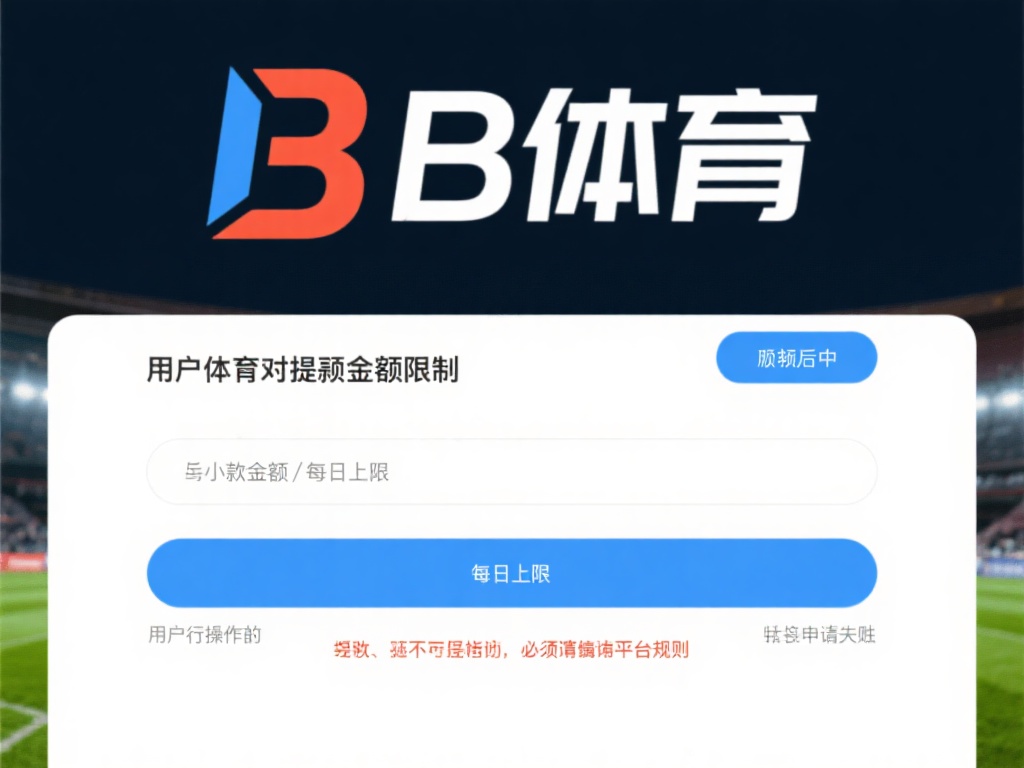 值得一提的是，b体育对提现金额有一定的限制，比如最