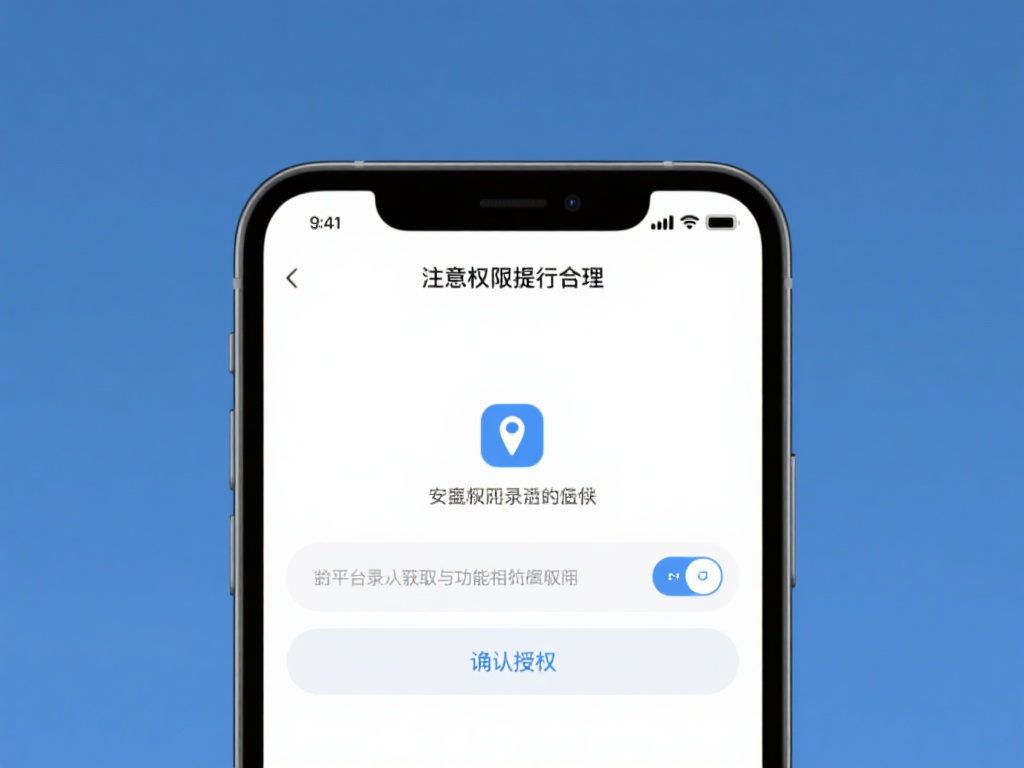 注意权限请求是否合理
安装应用时，若平台要求获取